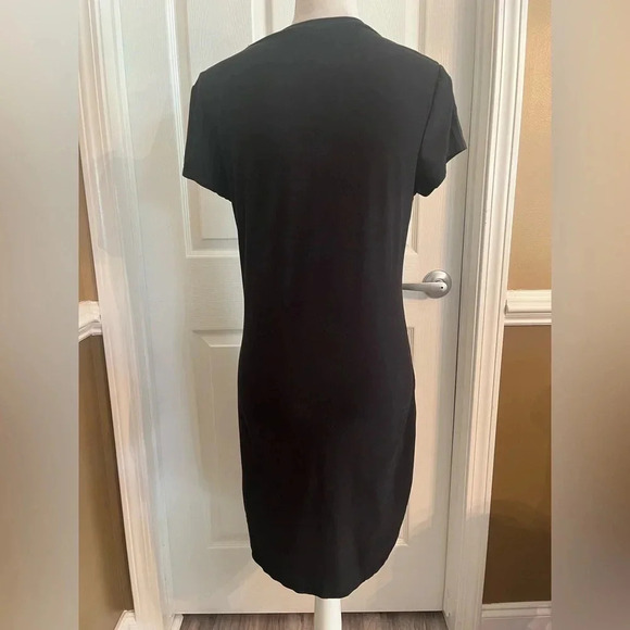 Bobbie Brooks T-shirt Dress‎ w Mesh and Floral Print size Medium - Picture 7 of 9